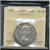Image 1 : 1953 50¢ LD SF ICCS MS65.  Scarce in Gem condition.