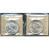 Image 1 : 1935 $1 SWL MS63 & 1937 MS60, both ICCS graded.   Lot of 2 coins.