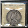 Image 1 : 1935 $1 ICCS MS66.  Attractive example.