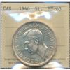 Image 1 : 1946 $1 ICCS MS63.  Light tint of gold.