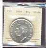 Image 1 : 1949 $1 ICCS MS66.