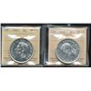 Image 1 : 1951 $1 SWL MS63 & Arnp MS62.  Lot of 2 ICCS graded coins.