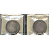 Image 1 : 1952 $1 WL & SWL ICCS MS64.  Lot of 2 coins both with gem tones.