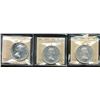 Image 1 : 1953 $1 SF, NSF & SF SWL ICCS MS62 to MS63.  Lot of 3 coins