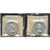 Image 1 : 1954 $1 & 1954 SWL ICCS MS63.  Lot of 2 coins.