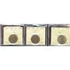 Image 1 : 1987 $1 Loon, 1989 & 1994 ICCS MS65.  Lot of 3 coins.