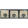 Image 1 : 2008 $2 Bear, Quebec City & 2012 Security ICCS MS65.  Lot of 3 coins.