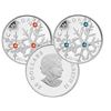 Image 1 : RCM Lot:  2011 $20 Crystal Hyacinth & 2011 Montana issues.  Lot of 2 coins both in original packagin