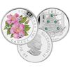 Image 1 : RCM Lot;  2011 $20 Christmas Tree & Rose issues.  Lot of 2 coins both in original packaging.  Tax Ex