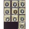 Image 1 : RCM Lot;  includes Proof Silver Dollars series 2000 to 2004 all ICCS PR67-PR68 Ultra Heavy Cameo.  L
