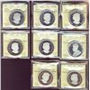 Image 1 : RCM Lot;  includes Proof Silver Dollars series 2011 to 2012 all ICCS PR66-PR68 Ultra Heavy Cameo.  L