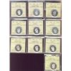 Image 1 : RCM Lot;  includes Loon style Sterling Silver dollars, 2004 to 2012 Lot of 10 different issues all I