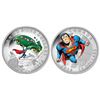 Image 1 : RCM Lot;  includes 2014 $10 and $15 Superman,  Lot of 2 coins.  Comes in original packaging,  Tax Ex