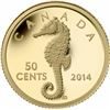 Image 1 : RCM Lot;  includes 2014 50¢ Pure Gold Coin-Sea Creatures: Seahorse.  Comes in original packaging.  T