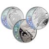 Image 1 : RCM Lot;  includes 2007, 2008 & 2009 $25 Sterling Coins for the Vancouver Olympics Games.  Complete 