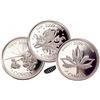 Image 1 : RCM Lot;  includes 2000 25c Proof Set in Sterling Silver.  Lot of 12 coins.  Comes in original packa