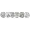 Image 1 : RCM Lot;  includes 1998-2000 50¢ Sports 1998 #1, #2, 1999 #5, #6, #7, #8, 2000 #9 & #11.  Lot of 8 c