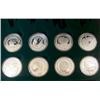 Image 1 : RCM Lot;  includes 2000 $5 The Sydney 2000 Olympic coin Collection Flora and Fauna Series.  Lot of 8