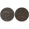 Image 1 : Breton 524, CH# LC-10A3, ICCS AU50.  A nice chocolate Brown 1838 Side View issue