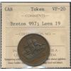 Image 1 : Breton 997 Lees 19, ICCS VF20.  Ships & Colonies issue.