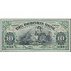 Image 1 : The Dominion Bank of Canada 1925 $10 #23262, CH-220-18-08, PMG VF25.  Rare Nanton signature.