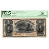 Image 1 : 1898 $1 DC-13a Repeater #694694, PCGS VF20 Apparent.  UR corner and edge repair.