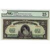 Image 1 : 1917 $1 DC-23a #069665-H,  PMG VF25.