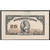 Image 1 : 1923 25¢ DC-24FP CCCS AU50 Face Proof. Liglty damaged.