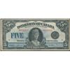 Image 1 : 1924 $5 DC-27 #A059203 VF-20, a decent example of this very popular note.