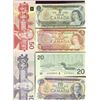 Image 1 : Banknote Lot;  includes circulated replacement issues 1973 $1(5), 1974, 1971 $10(1), 1967 $1 Commem(