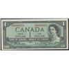 Image 1 : Low Serial; 1954 $1 BC-37bA-i #*BM0000058, PMG UNC64EPQ.