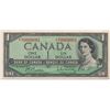 Image 1 : Low Serial; 1954 $1 BC-37bA #*OY0000001, PCGS EF45. Replacement No.1