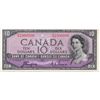 Image 1 : Million issue; 1954 $10 BC-32a  #AD1000000, CCCS AU58.