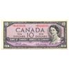 Image 1 : Solid/Replacement; 1954 $10 BC-40bA #*BD1111111, CCCS F12.