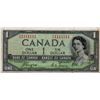 Image 1 : Solid; 1954 $1 BC-29a Solid #DA1111111, CCCS F15.