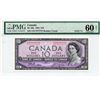 Image 1 : Solid; 1954 $10 BC-40a Solid #TD7777777, PMG UNC60.