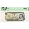 Image 1 : Solid; 1973 $1 BC-46b #AMT4444444, PCGS Gem UNC66PPQ.