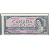 Image 1 : Error;  1954 $10 BC-40b #UT8765680 Cutting Error PCGS EF40PPQ.