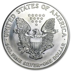 1994 1 oz Silver American Eagle BU