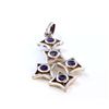 Image 1 : Silver Plated Amethyst Pendant ctw