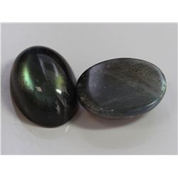 25.90ct & UP Labradorite Cabochon Set