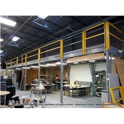 EQUIPTO GENERATION III 12'x54'x10' MEZZANINE, BUYER MUST REMOVE