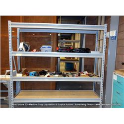 METAL SHELVING UNIT