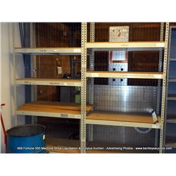 METAL SHELVING UNIT