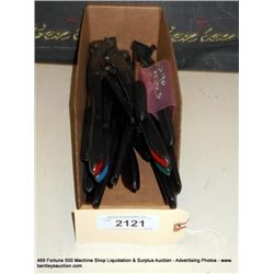 BIN: MISCELLANEOUS CRIMPERS, 7X THE MONEY