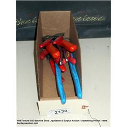 BIN: MISCELLANEOUS PLIERS, WIRECUTTERS, CRIMPERS, 7X THE MONEY