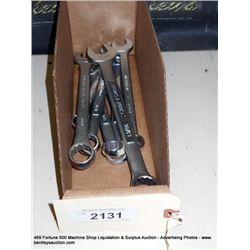 BIN: MISCELLANEOUS WRENCHES, 7X THE MONEY