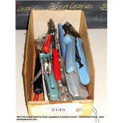 BIN: MISCELLANEOUS CRIMPERS, 7X THE MONEY