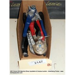 BIN: MISCELLANEOUS CRIMPERS, 6X THE MONEY
