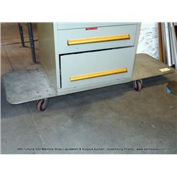 4-WHEEL ALUMINUM FLAT BED DOLLY